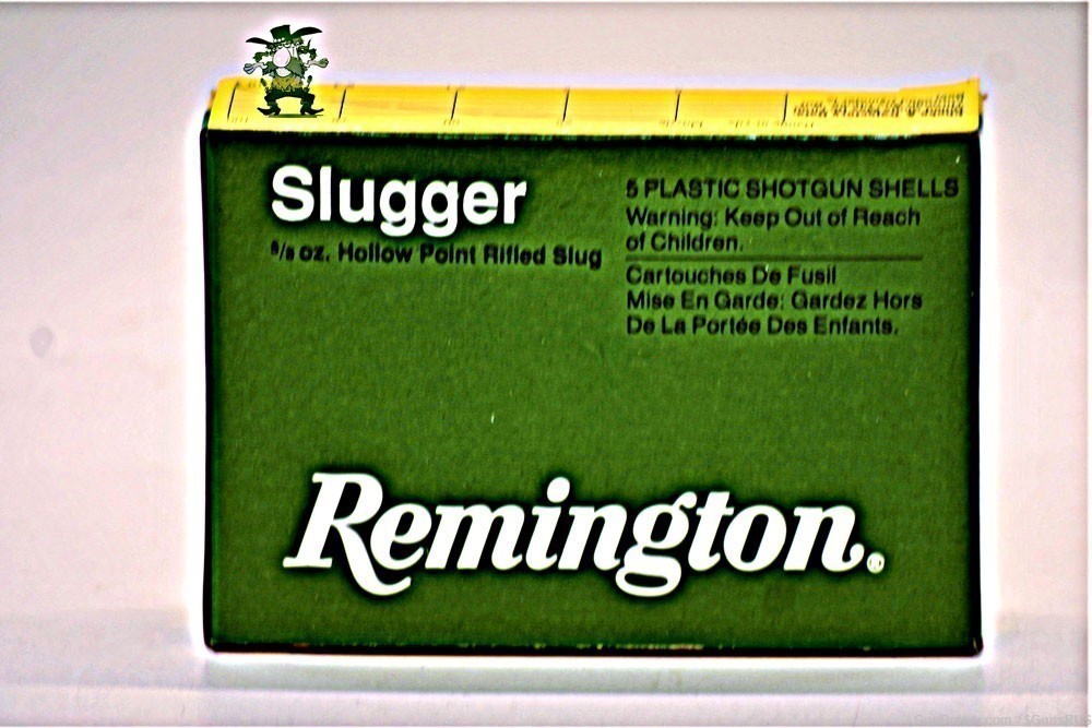 20 ga Remington SLUGGER 2¾"5/8oz 20GA  HOLLOW POINT Rifled Slug 5 Rounds-img-2