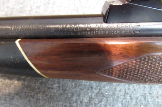 Winchester Model 70 30-06 22" w/ Original Sights Built 1972-img-6