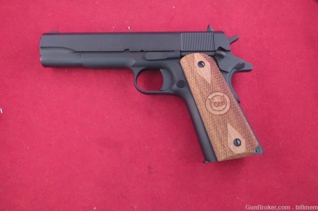 Iver Johnson Full Size Parkerized 1911 A1 in 9mm w/ 1 8 rnd Mec-gar Mag-img-0
