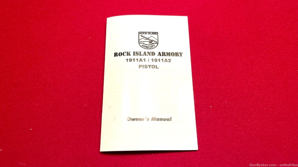 Rock Island Armory RIA 1911 - A1 Full Size GI Model #51421, .45 ACP, M1911-img-17