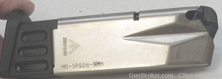 Sig 228 magazine 9mm 10rd Mec Gar Stainless-img-2