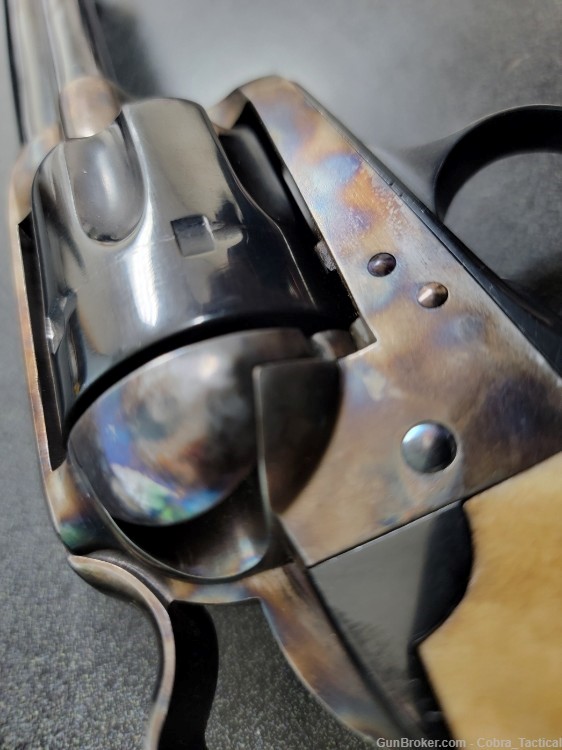 1901 Colt Bisley Model .45 Colt Revolver -img-2