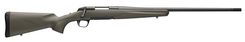 Browning X-Bolt Hunter 7mm Rem Mag 3+1 26 Matte Black Fluted Threaded Barre-img-0