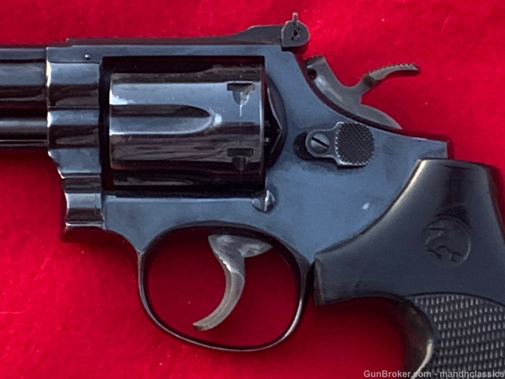 1970 vintage Smith & Wesson (S&W) 19 -3, 4" bbl, blued, 357 mag-img-7