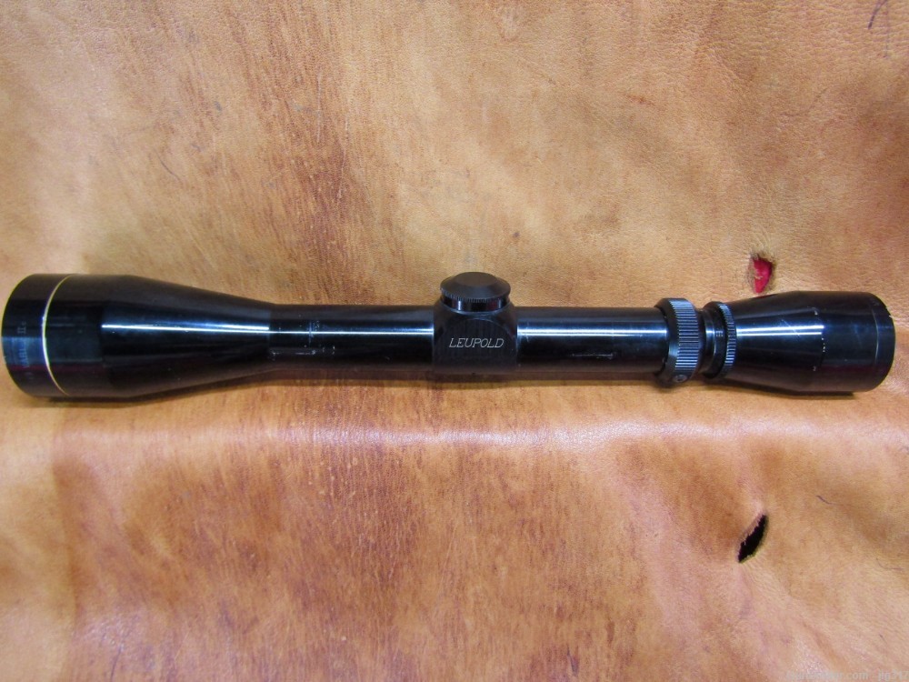 Leupold 3-9X Vari-X IIc Rifle Scope Glossy Black Made in 1990-img-0
