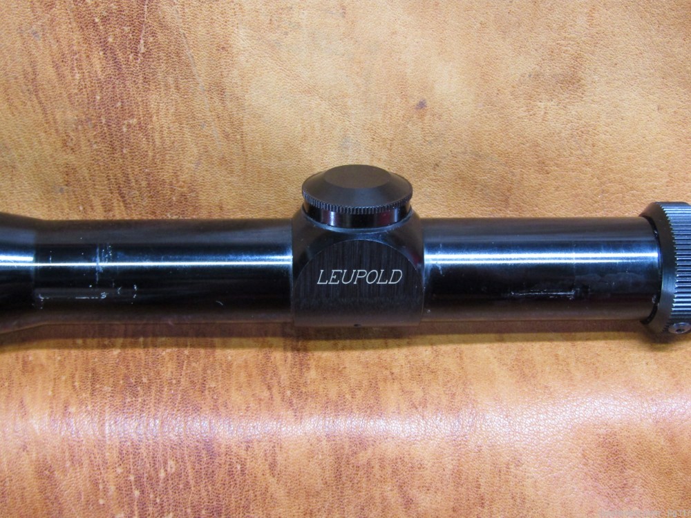 Leupold 3-9X Vari-X IIc Rifle Scope Glossy Black Made in 1990-img-2