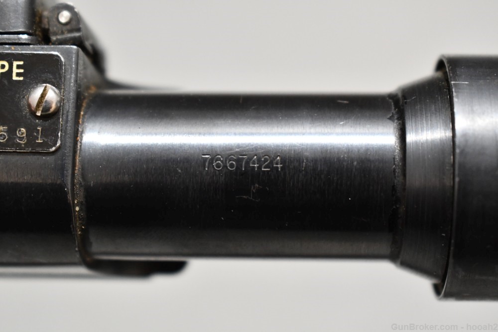 Vintage USGI M84 M1C M1D Garand Sniper Scope W Carrying Case-img-20