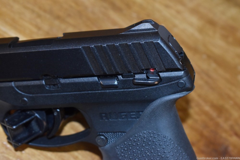 Ruger EC9s 9MM Pistol - (3) Mags Blackhawk Holster Box & Manual 95% +-img-5