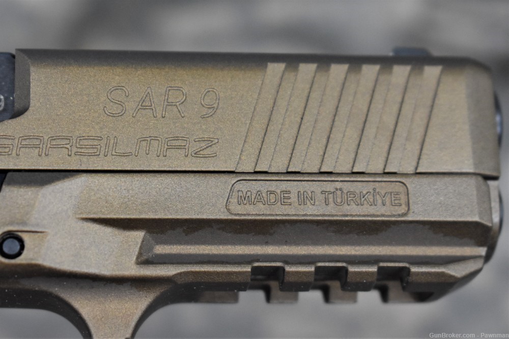 Sarsilmaz SAR9 in 9mm  NEW! Bronze finish-img-5