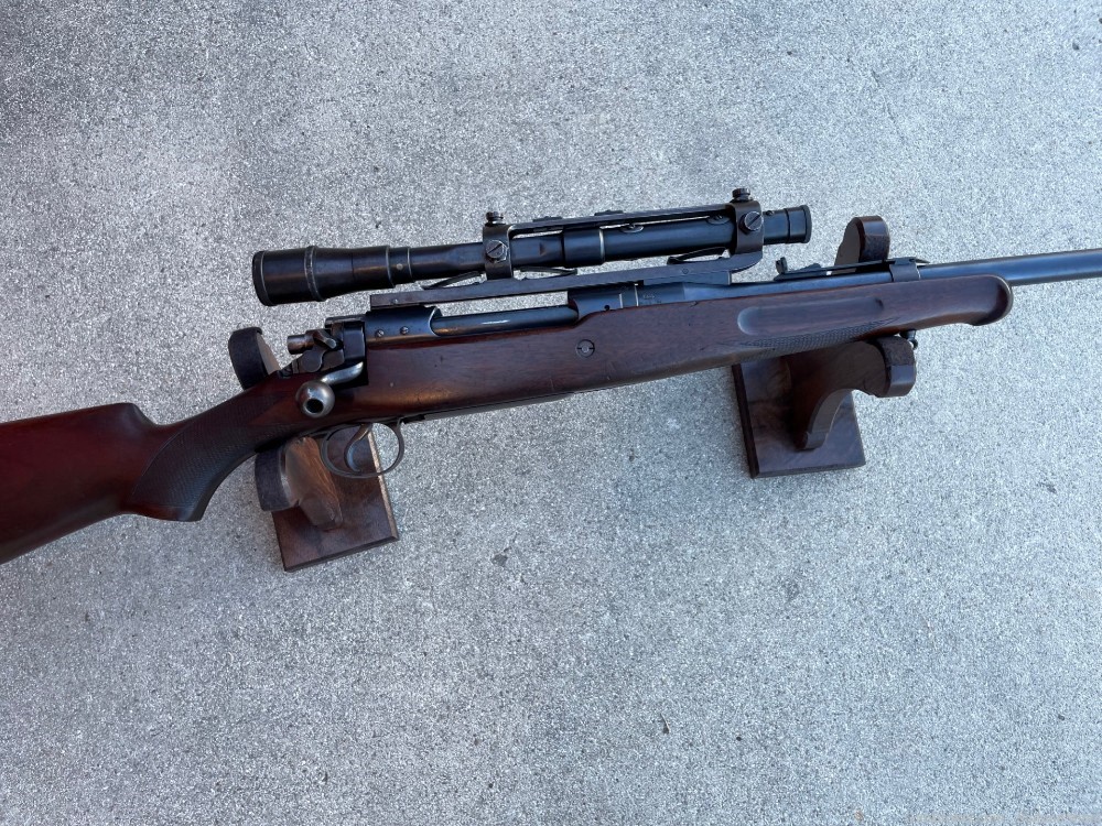 Remington 30 Express 30-06 Bolt action rifle 1906 w/ Belding & Mull scope-img-0