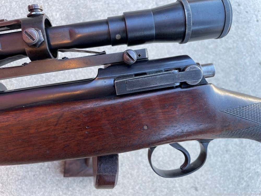 Remington 30 Express 30-06 Bolt action rifle 1906 w/ Belding & Mull scope-img-66