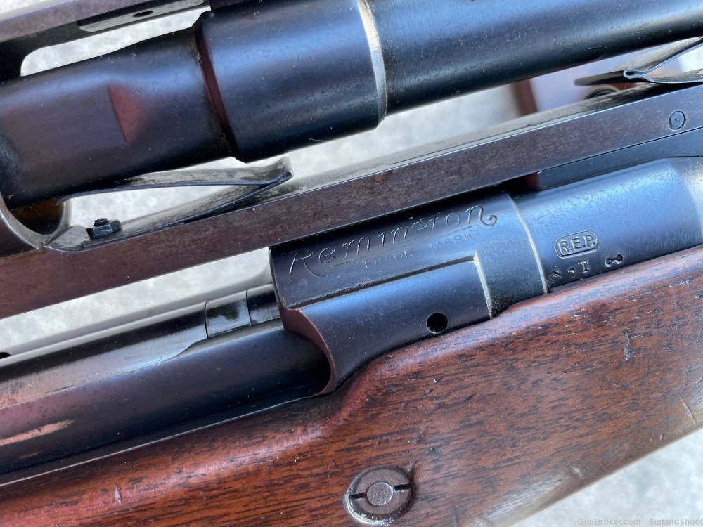 Remington 30 Express 30-06 Bolt action rifle 1906 w/ Belding & Mull scope-img-14