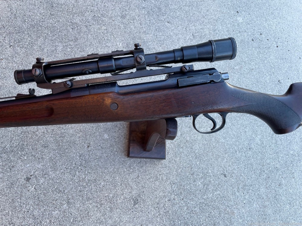 Remington 30 Express 30-06 Bolt action rifle 1906 w/ Belding & Mull scope-img-67