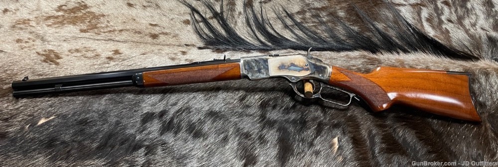 NEW 1873 WINCHESTER SPECIAL SPORTING RIFLE 45 COLT 20" UBERTI CIMARRON-img-2