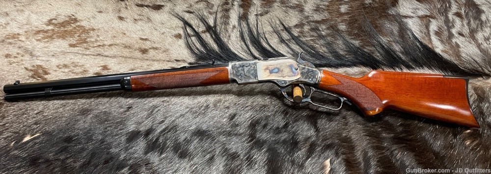 NEW 1873 WINCHESTER SPECIAL SPORTING RIFLE 45 COLT 20" UBERTI CIMARRON-img-2