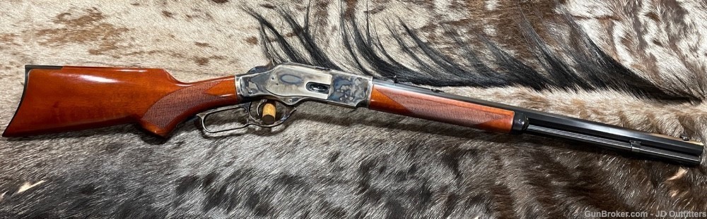 NEW 1873 WINCHESTER SPECIAL SPORTING RIFLE 45 COLT 20" UBERTI CIMARRON-img-1