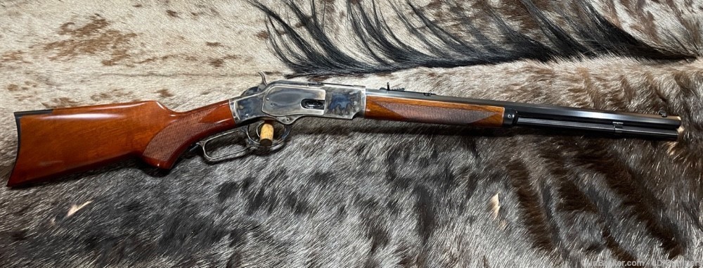 NEW 1873 WINCHESTER SPECIAL SPORTING RIFLE 45 COLT 20" UBERTI CIMARRON-img-1