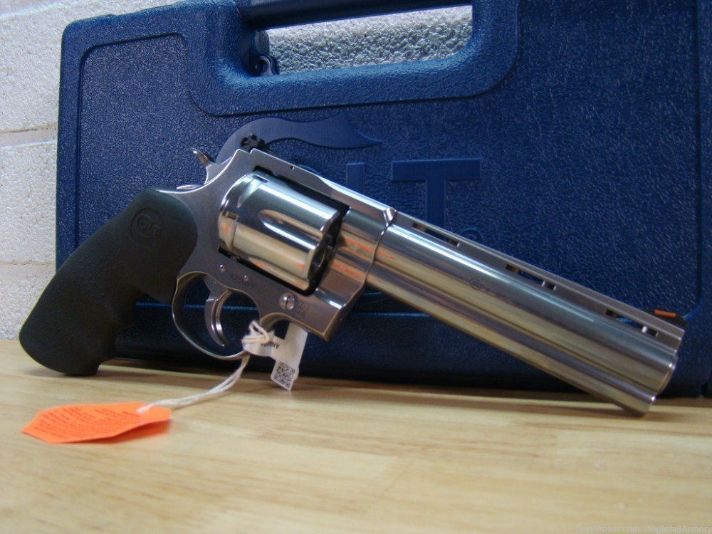 Colt Anaconda .44mag 6" Revolver 6rd SS 44 MAG Snake ANACONDA-SP6RTS New !-img-26