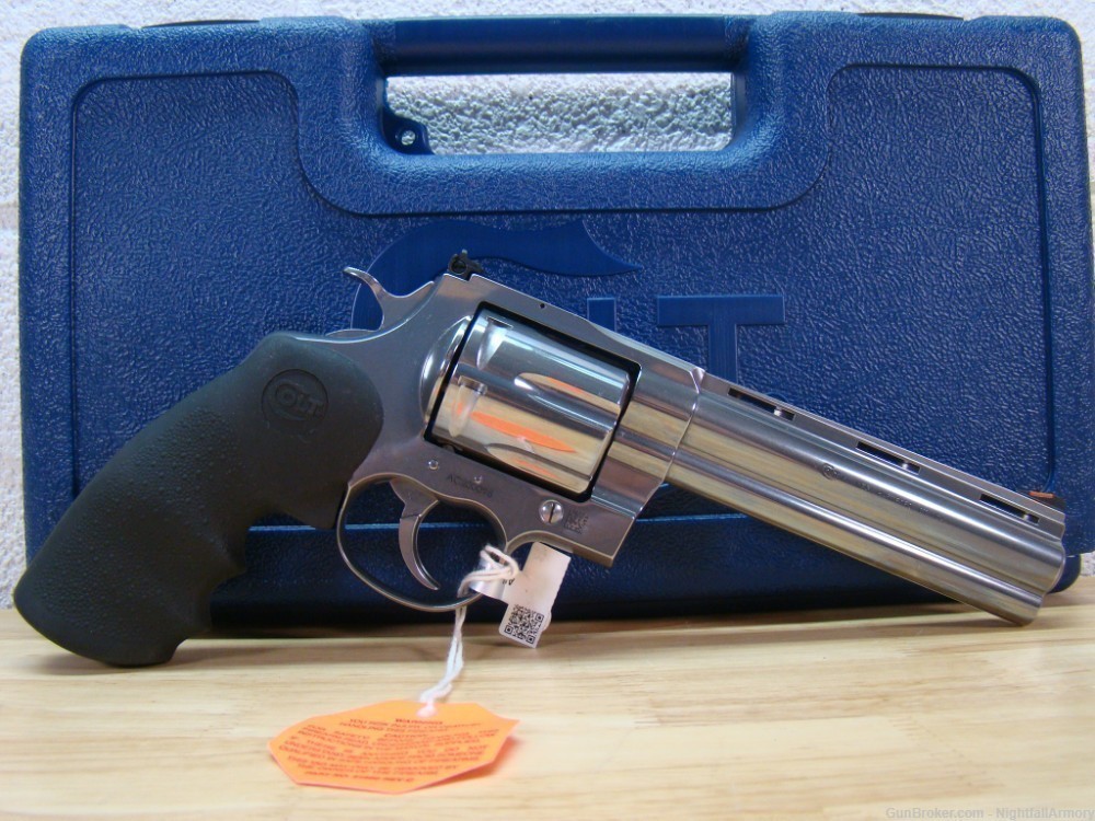 Colt Anaconda .44mag 6" Revolver 6rd SS 44 MAG Snake ANACONDA-SP6RTS New !-img-25