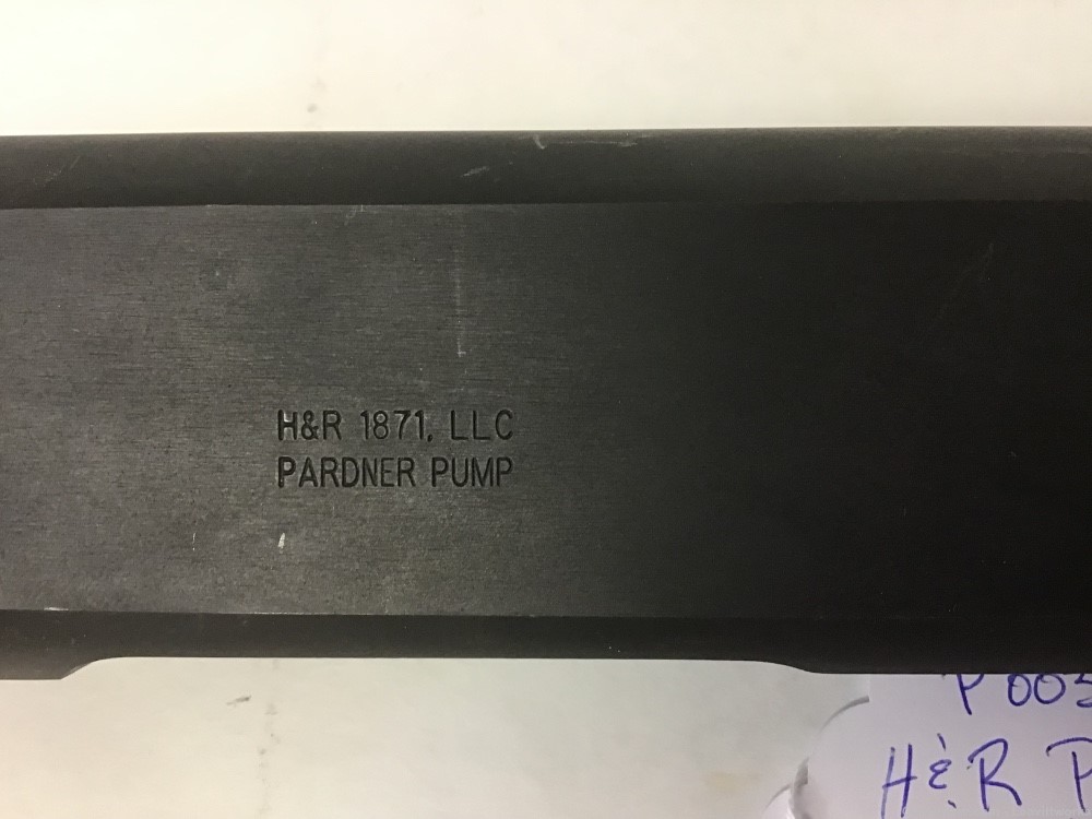 H & R 1871 Pardner pump stripped receiver. #340-img-6
