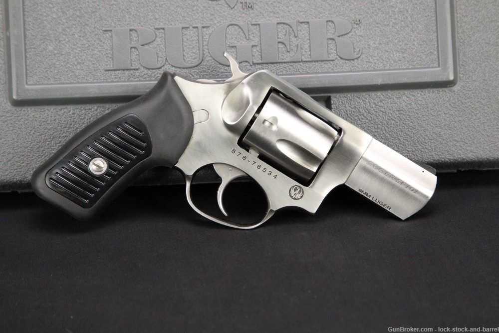 Ruger SP101 Model 05783 9mm Luger 2.25” DA/SA 5 Shot Revolver MFD 2017-img-2
