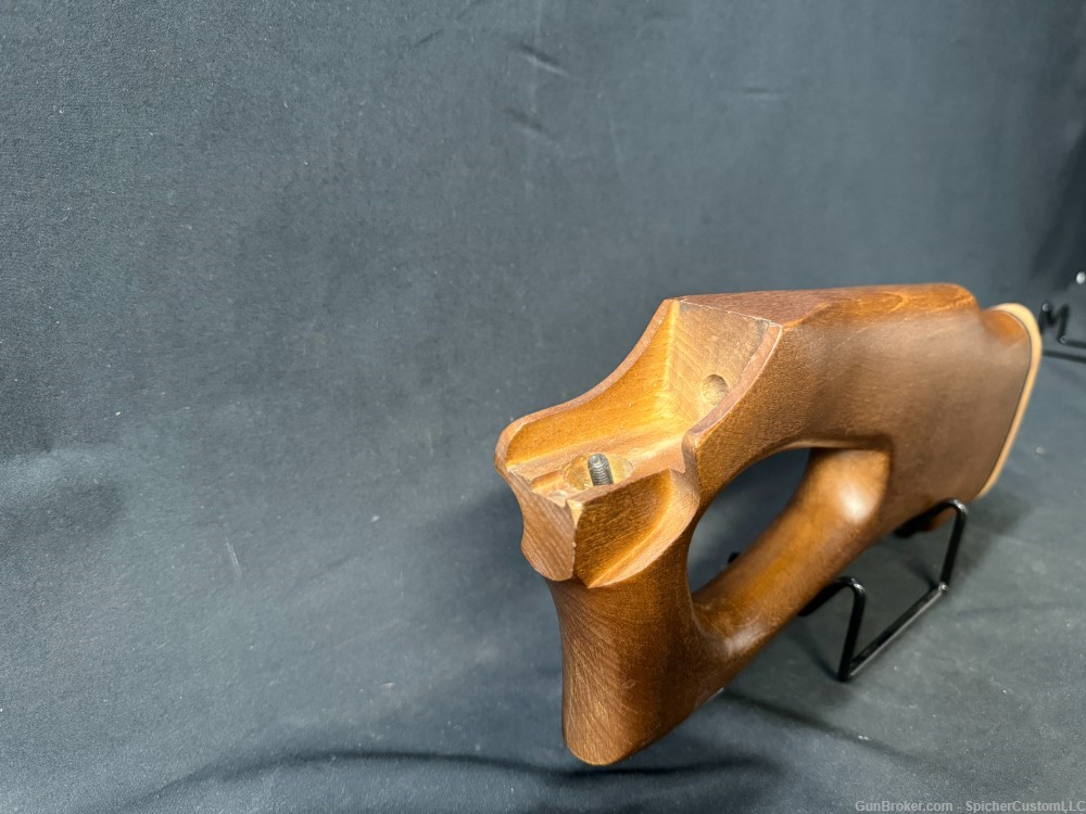 Poss. Hungarian SA85 Style Wood Thumbhole Stock w/ Rubber Butt Pad Brown-img-2