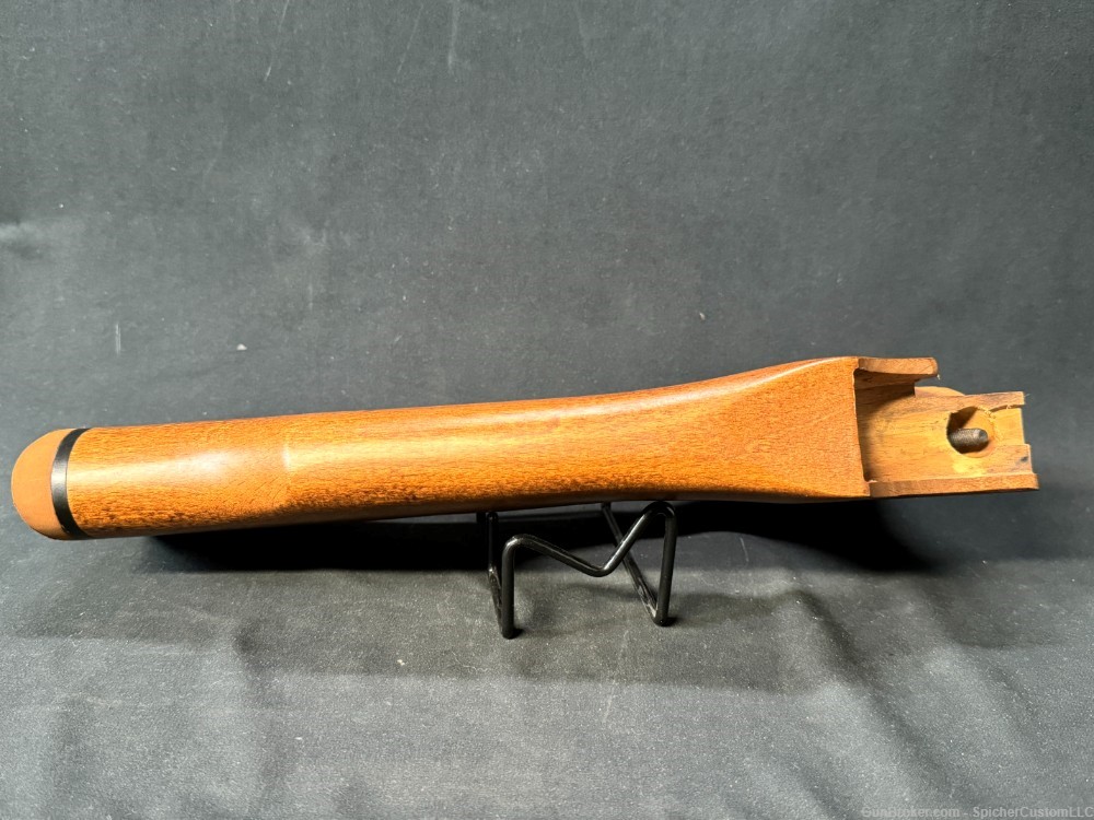 Poss. Hungarian SA85 Style Wood Thumbhole Stock w/ Rubber Butt Pad Brown-img-3