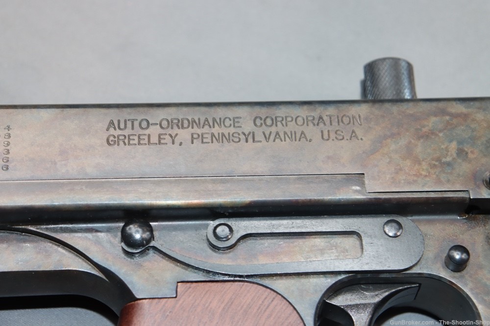Auto Ordnance Thompson 1927 Deluxe Rifle 45ACP 18" CASE COLORED HARD 1927A1-img-10