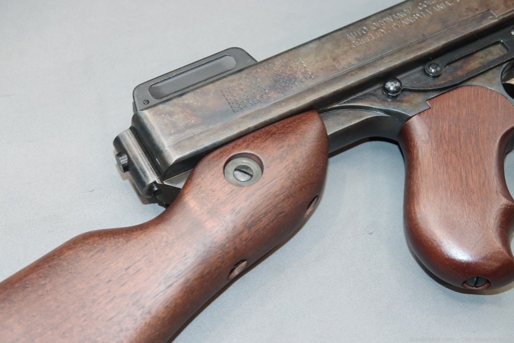 Auto Ordnance Thompson 1927 Deluxe Rifle 45ACP 18" CASE COLORED HARD 1927A1-img-3