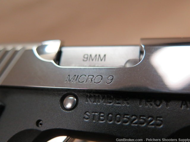 Kimber Micro 9 Black Diamond 9mm Custom Shop New -img-5