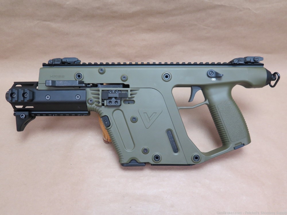 Kriss Vector SDP E G2 9mm Pistol OD Green KV90-PGR30-img-7