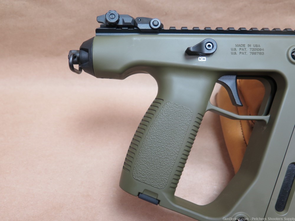 Kriss Vector SDP E G2 9mm Pistol OD Green KV90-PGR30-img-2