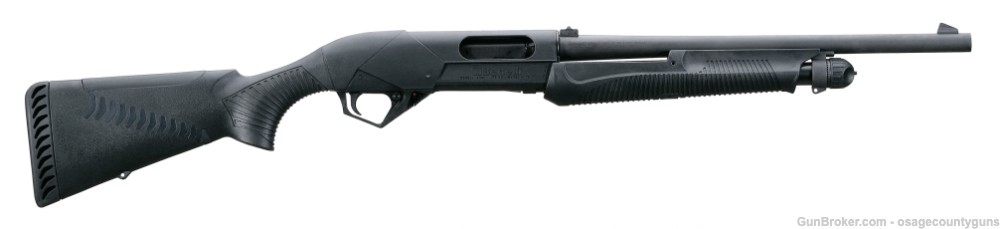 Benelli SuperNova Tactical - 18" 12ga 3-1/2" - Open Rifle Sights-img-1