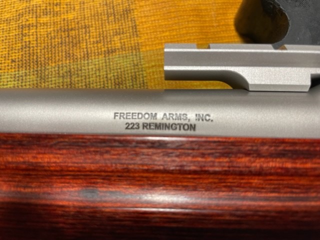 FREEDOM ARMS unfired 2008 .223 AND .243 barrels-img-2