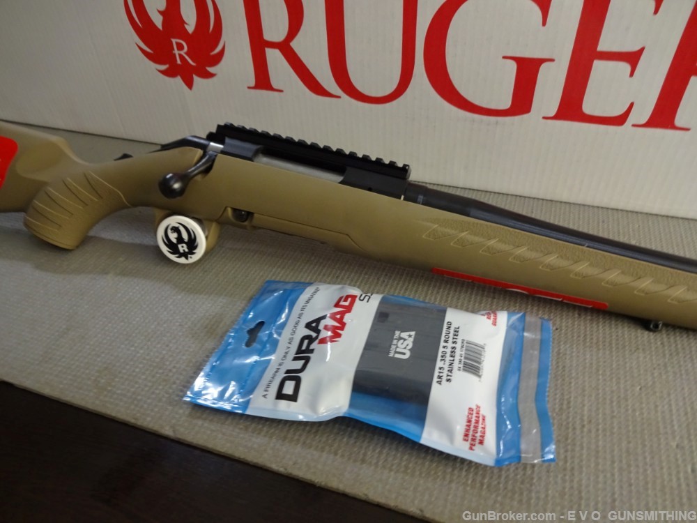Ruger American Ranch 350 Legend 16.38" Threaded Barrel 5 Round  26985 -img-3