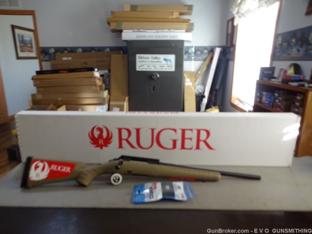 Ruger American Ranch 350 Legend 16.38" Threaded Barrel 5 Round  26985 -img-0
