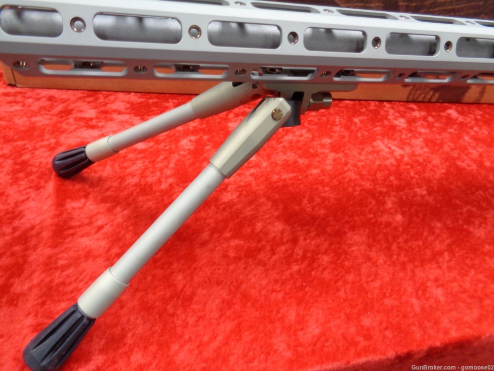 Q The FIX 308 Winchester Kickstand Bipod 16" Blue Match Trigger WE TRADE!-img-10