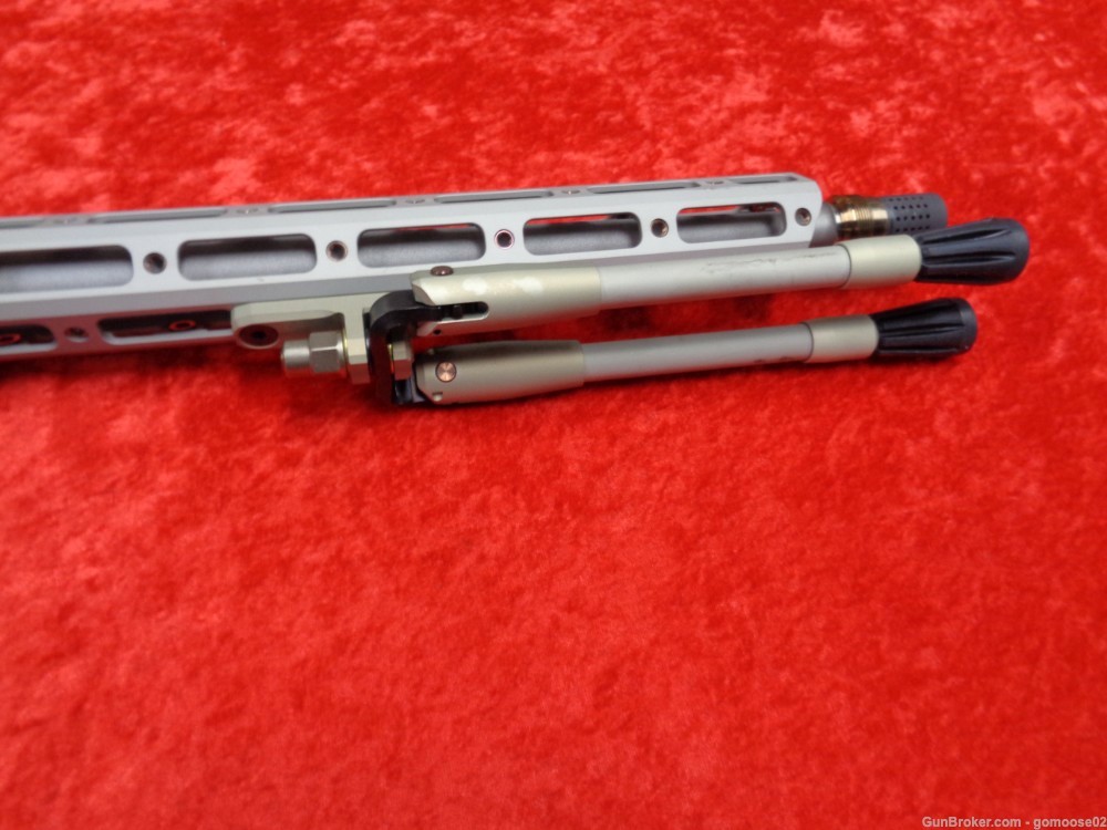 Q The FIX 308 Winchester Kickstand Bipod 16" Blue Match Trigger WE TRADE!-img-14