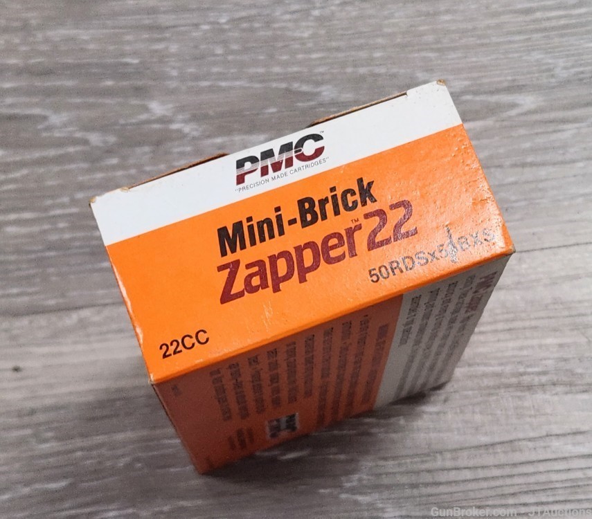 PMC ZAPPER Mini-Brick HV Vintage 1980 Issue Collectible Rimfire 250 total-img-1