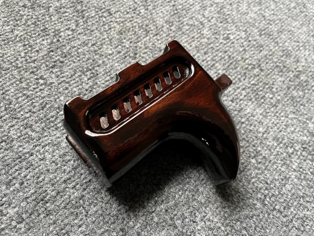 High Quality Custom Micro Draco Vented AFG Fin Wood Handguard / Forend-img-8