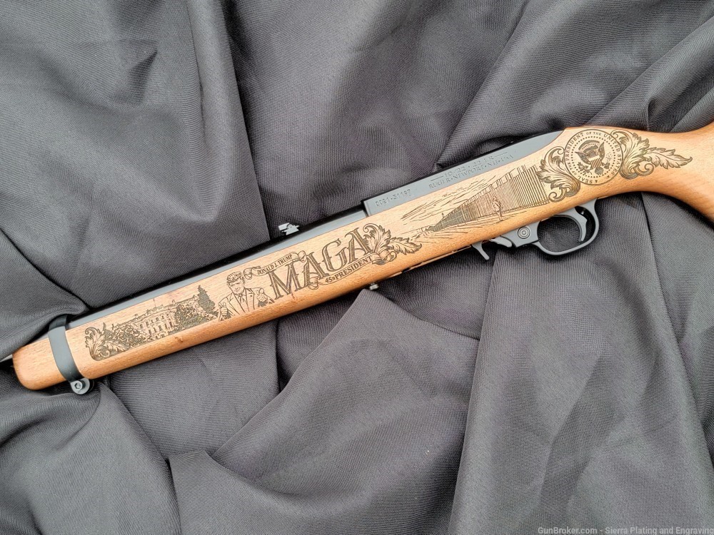 Trump Legacy Engraved Ruger 10/22 *Portion of sale goes to Trump Campaign!*-img-3