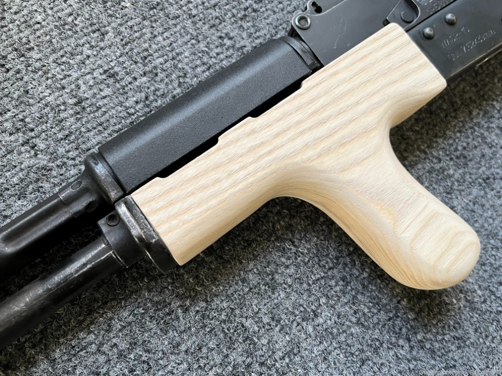 High Quality Custom Underfolding Reverse Dong Wood Hand Guard AK47 WASR-img-6