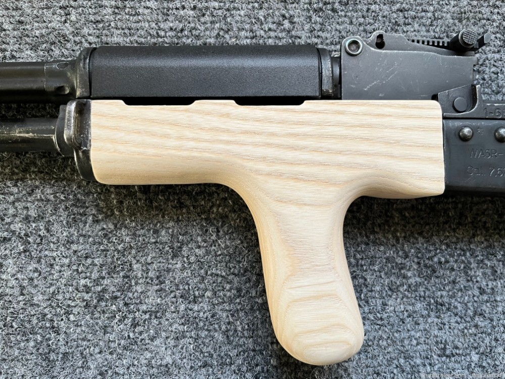 High Quality Custom Underfolding Reverse Dong Wood Hand Guard AK47 WASR-img-0