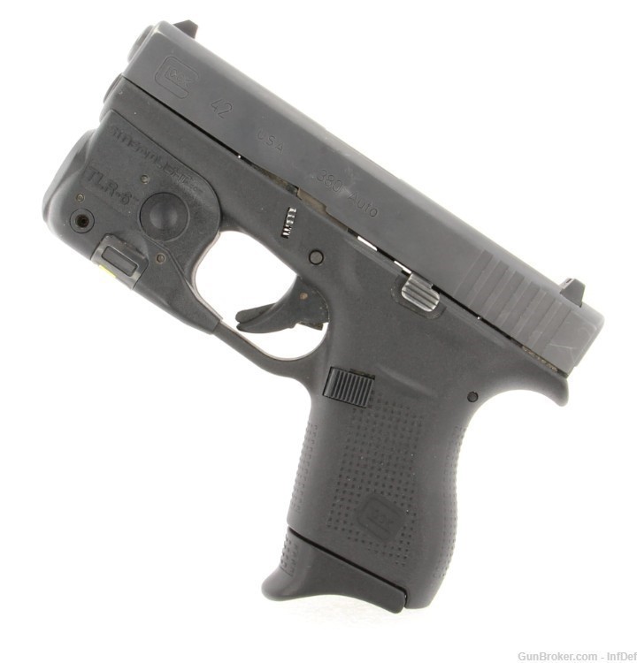 Glock G42 380 with TLR-6 laser sight-img-0
