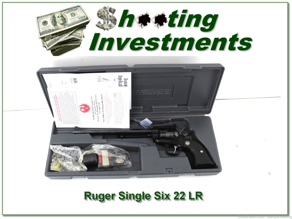 Ruger Single-Six Convertible .22LR / .22WMR 9.5" unfired in case-img-0