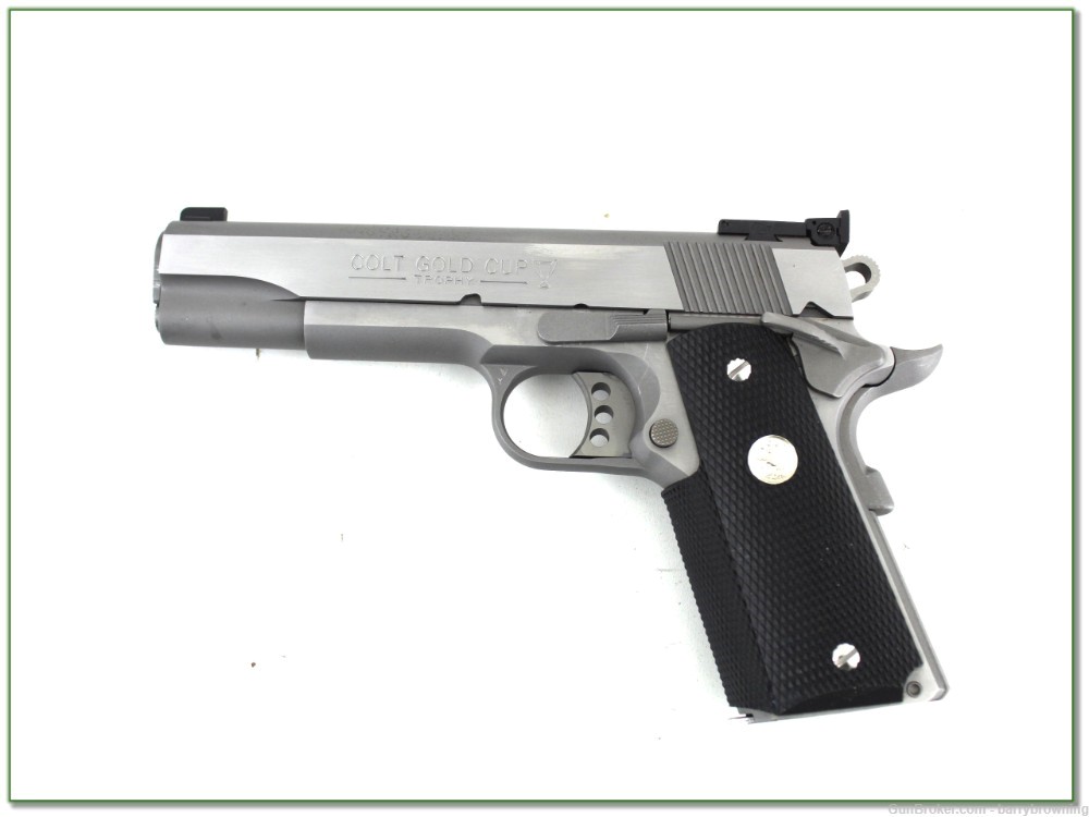 Colt Gold Cup Trophy Stainless 45 ACP in case-img-1