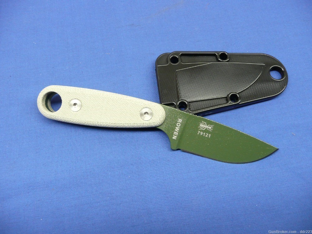 ESEE IZULA-II Fixed Blade Knife, Olive Green Finish, Factory New-img-0