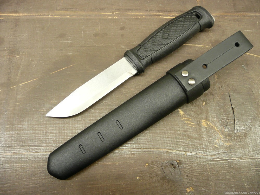 Mora Garberg Stainless Steel Fixed blade Knife w/scabbard, NIB-img-8