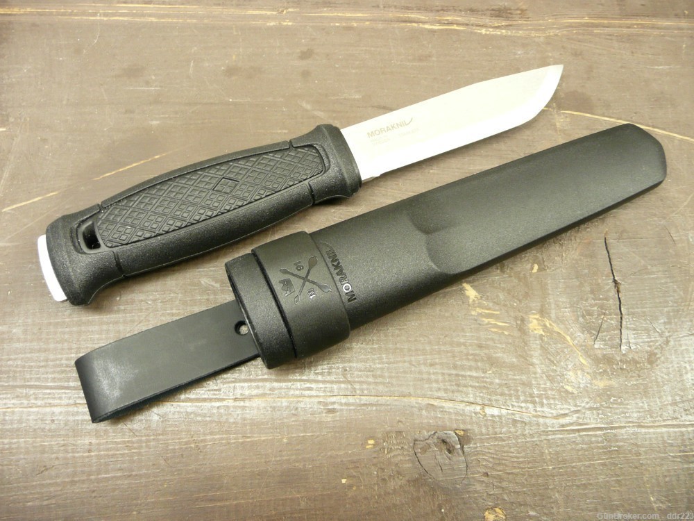 Mora Garberg Stainless Steel Fixed blade Knife w/scabbard, NIB-img-0