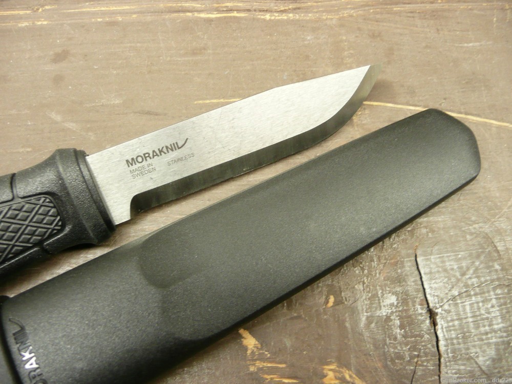 Mora Garberg Stainless Steel Fixed blade Knife w/scabbard, NIB-img-7